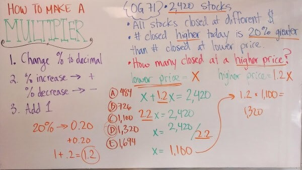 GMAT Tuesdays with Kevin: How to Make a Multiplier - Magoosh GMAT Blog